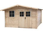 Abri de jardin en bois 14m² "Oz" - 388 x 298 x 225 cm - 28 mm