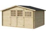 Abri de jardin en bois "Clairval" - 416 x 301 x 218 cm - 12.53 m² - 28 mm