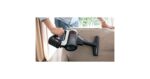 BSS711W aspirateur balai et balai électrique Batterie Sec Sans sac 0,3 L Noir, Argent, Blanc, Aspirateur balais