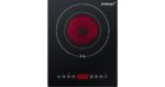 HK 30 Noir, Acier inoxydable Comptoir Céramique 1 zone(s), Plaque chauffante